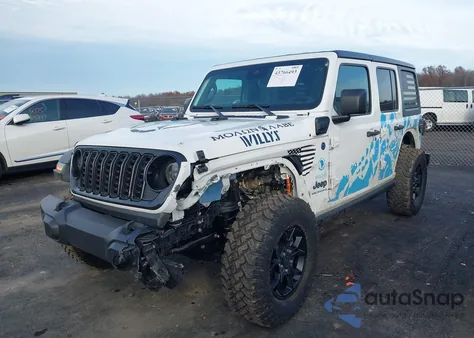 2025 Jeep Wrangler 4Xe Willys 4Xe from USA, damaged, VIN 1C4RJXN68SW523471